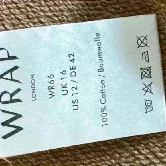 Wrap London Top Shirt Size 12 - Picture 7 of 8